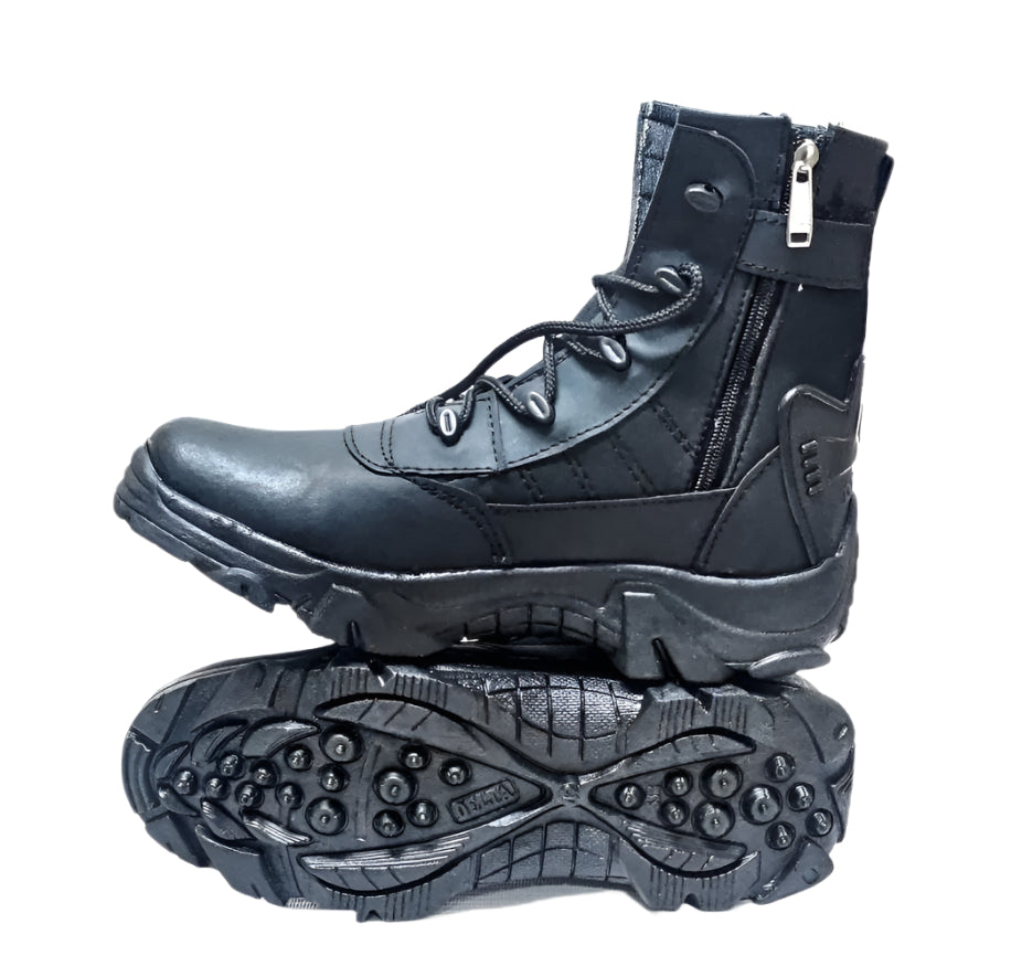 Men Stylish Boots Leather Black Men Boots