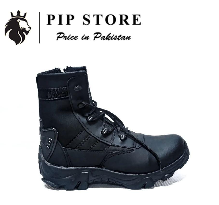 Men Stylish Boots Leather Black Men Boots