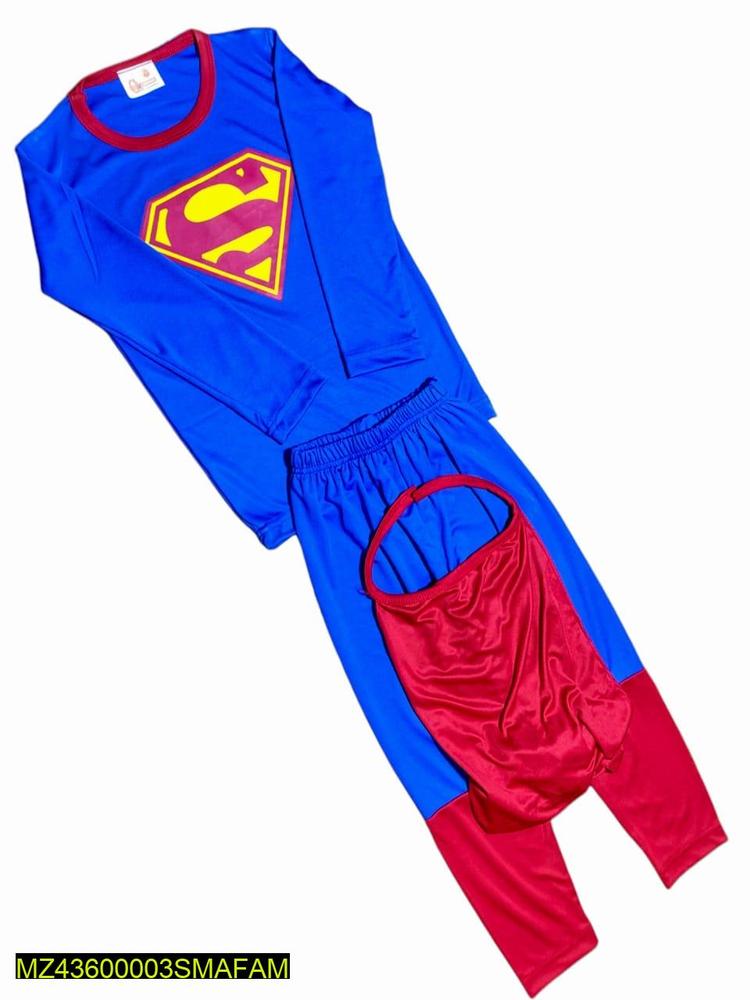 3 Pcs Kids Stitched Dry Fit Micro Spiderman Costume