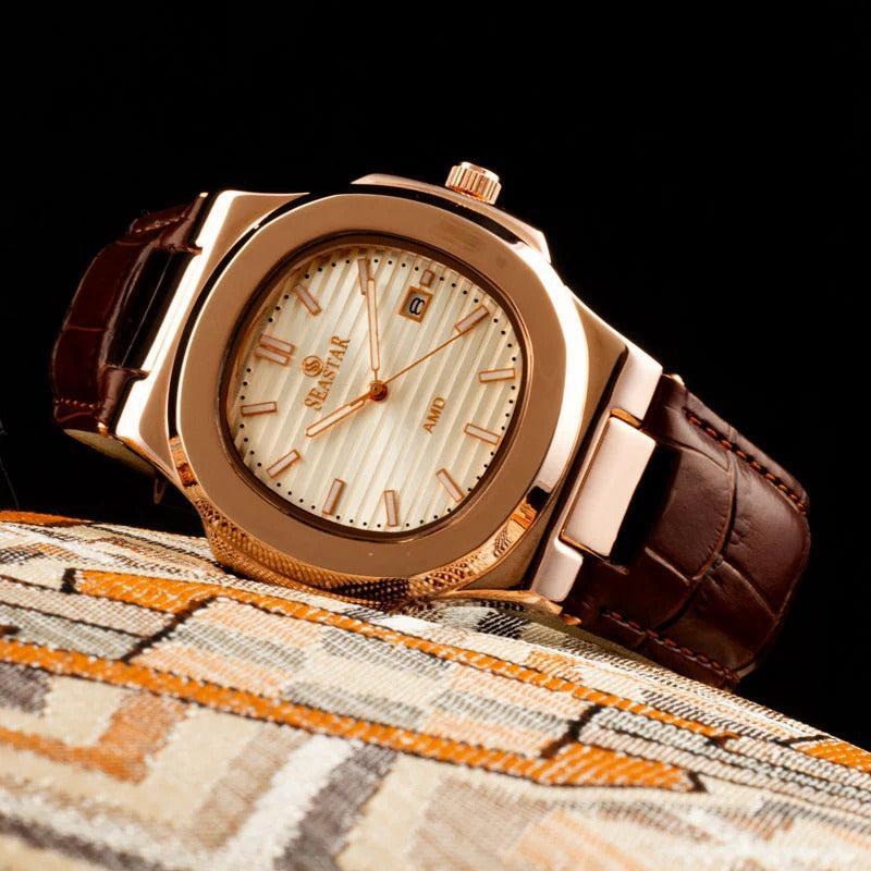 Men’s Stylish Watch With Water Resistance