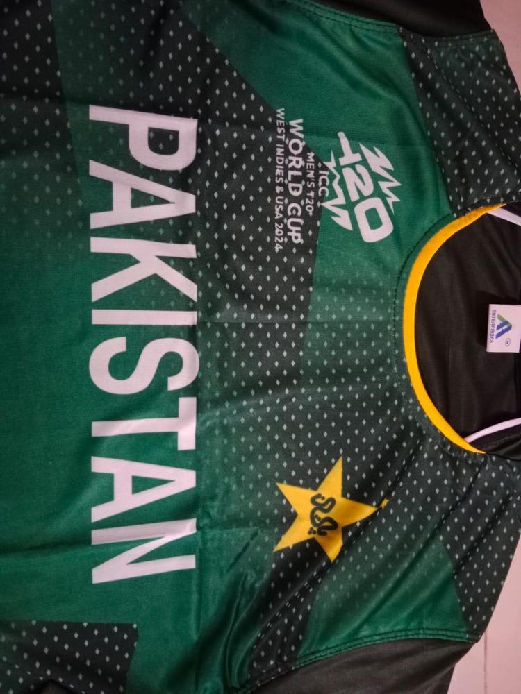 Pakistan`s T-20 World cup shirt