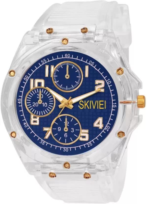 Transparent Analog Watch For Boy