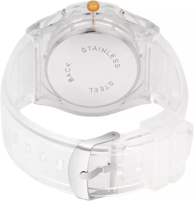 Transparent Analog Watch For Boy