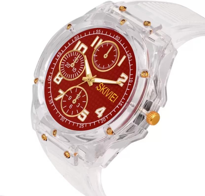 Transparent Analog Watch For Boy