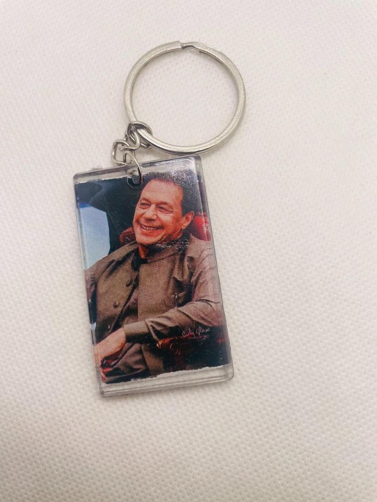 Imran Khan Double Side Photo Key Chain