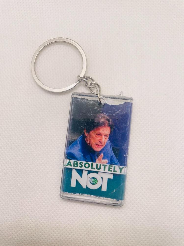 Imran Khan Double Side Photo Key Chain
