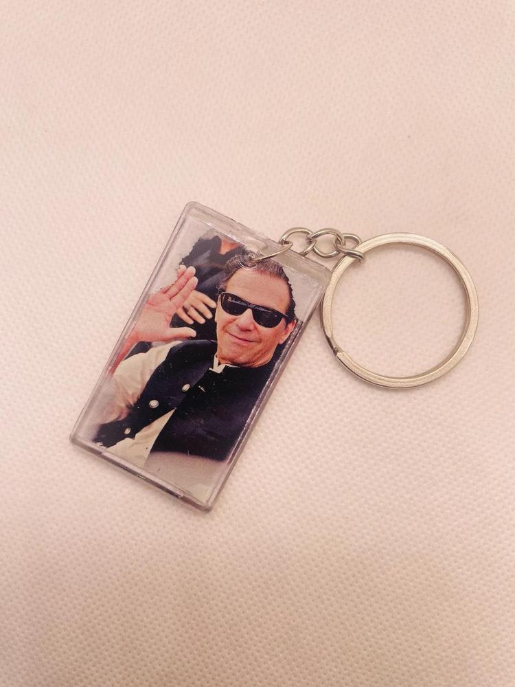 Imran Khan Double Side Photo Key Chain