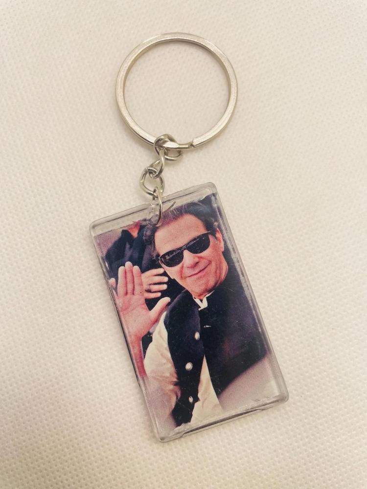 Imran Khan Double Side Photo Key Chain