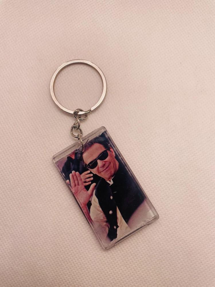 Imran Khan Double Side Photo Key Chain