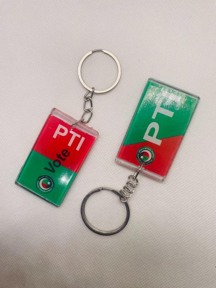 Imran Khan Double Side Photo Key Chain