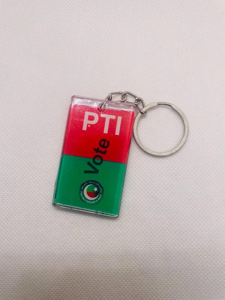 Imran Khan Double Side Photo Key Chain